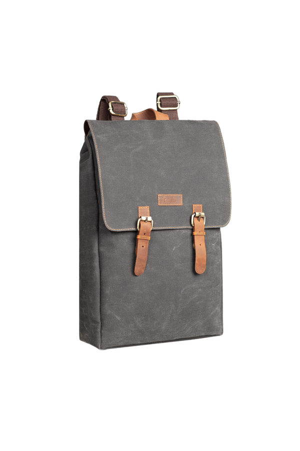 Gillario DESIGN02 15.6 Inch Siyah Kanvas Laptop Sırt Çantası - Görünüm 1