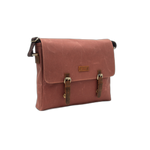 Gillario Design03 Kanvas Deri Kiremit 15.6 Inch Postacı Laptop Çantası - Görünüm 2