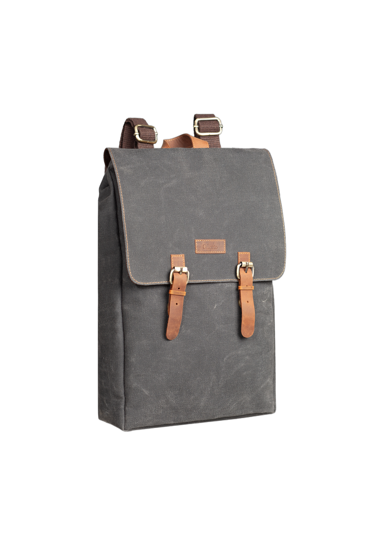 Gillario DESIGN02 15.6 Inch Siyah Kanvas Laptop Sırt Çantası - Görünüm 1