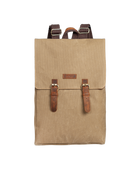 Gillario DESIGN02 15.6 Inch Camel Kanvas Laptop Sırt Çantası - Görünüm 1