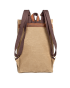 Gillario DESIGN02 15.6 Inch Camel Kanvas Laptop Sırt Çantası - Görünüm 3