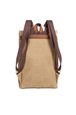 Gillario DESIGN02 15.6 Inch Camel Kanvas Laptop Sırt Çantası - Görünüm 3