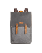 Gillario DESIGN02 15.6 Inch Gri Kanvas (Siyah Kanvas Kapak) Laptop Sırt Çantası - Görünüm 1
