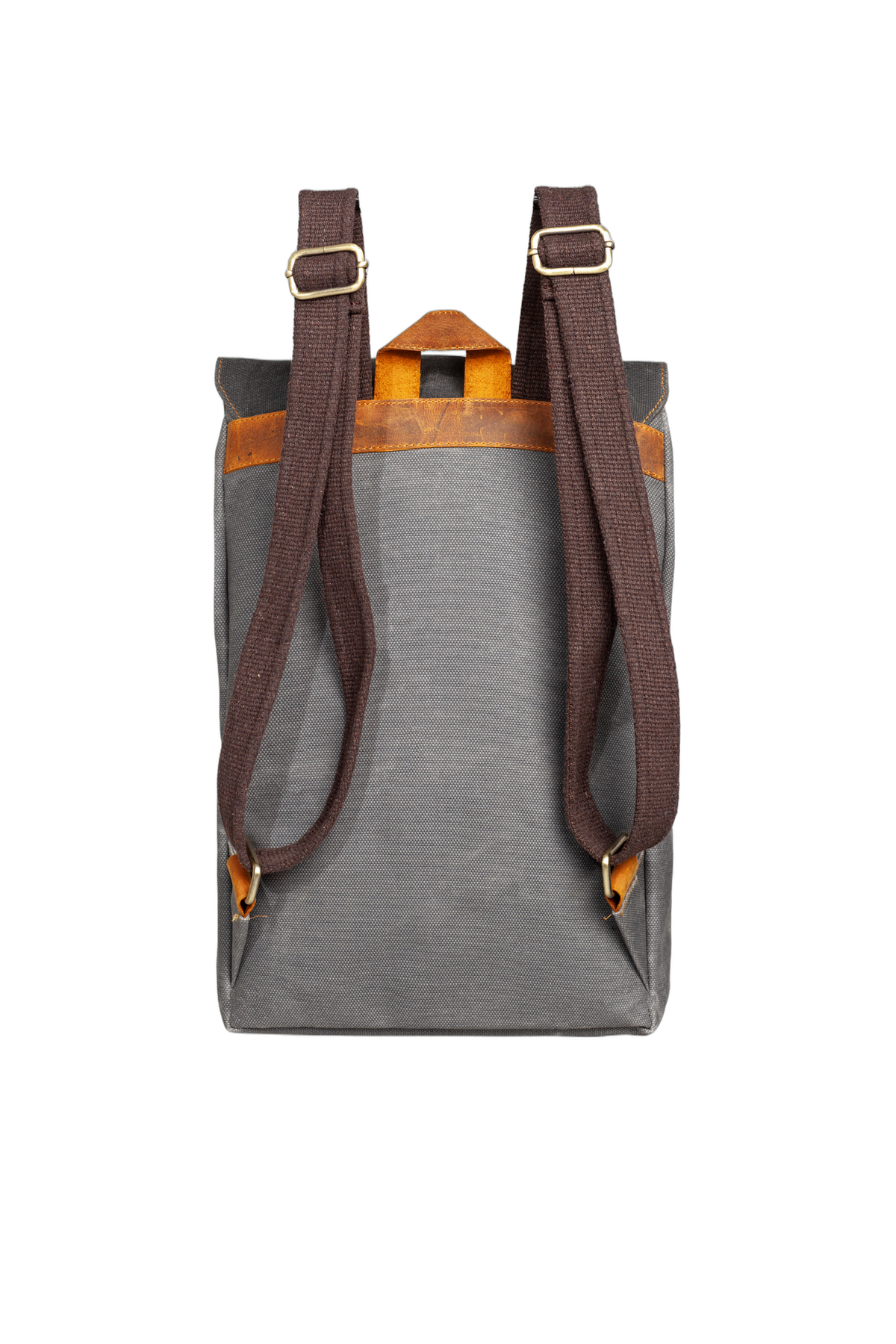 Gillario DESIGN02 15.6 Inch Gri Kanvas (Siyah Kanvas Kapak) Laptop Sırt Çantası - Görünüm 3