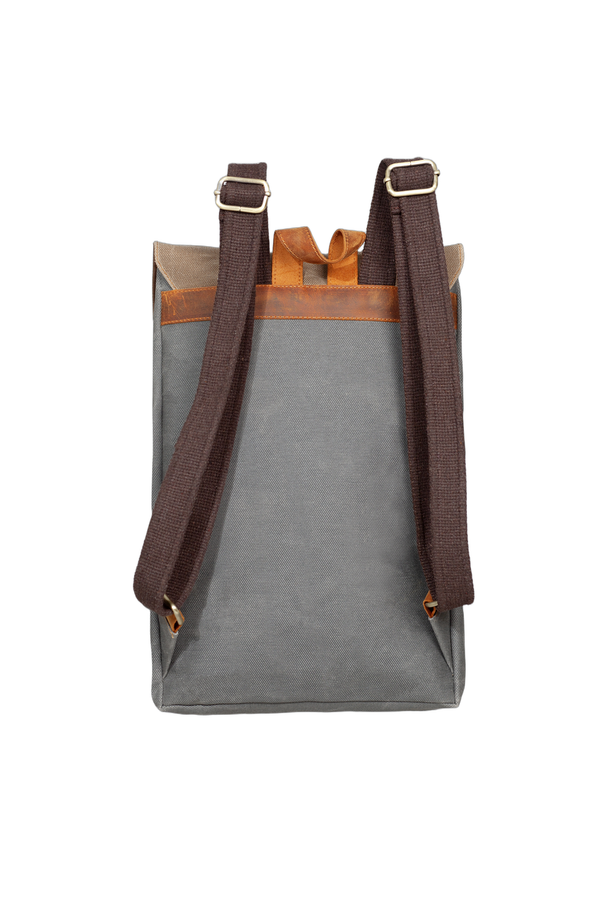 Gillario DESIGN02 15.6 Inch Gri Kanvas (Vizon Kapak) Laptop Sırt Çantası - Görünüm 3