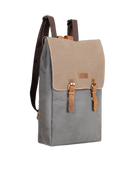 Gillario DESIGN02 15.6 Inch Gri Kanvas (Vizon Kapak) Laptop Sırt Çantası - Görünüm 2