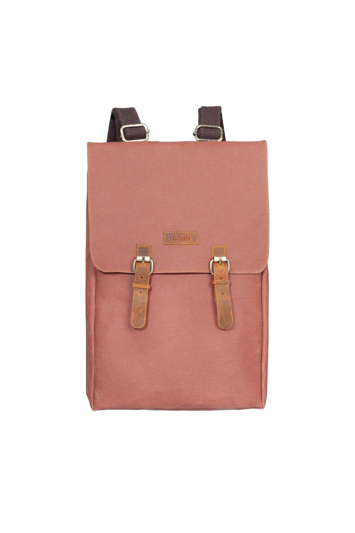Gillario DESIGN02 15.6 Inch Kiremit Kanvas Laptop Sırt Çantası - Görünüm 1