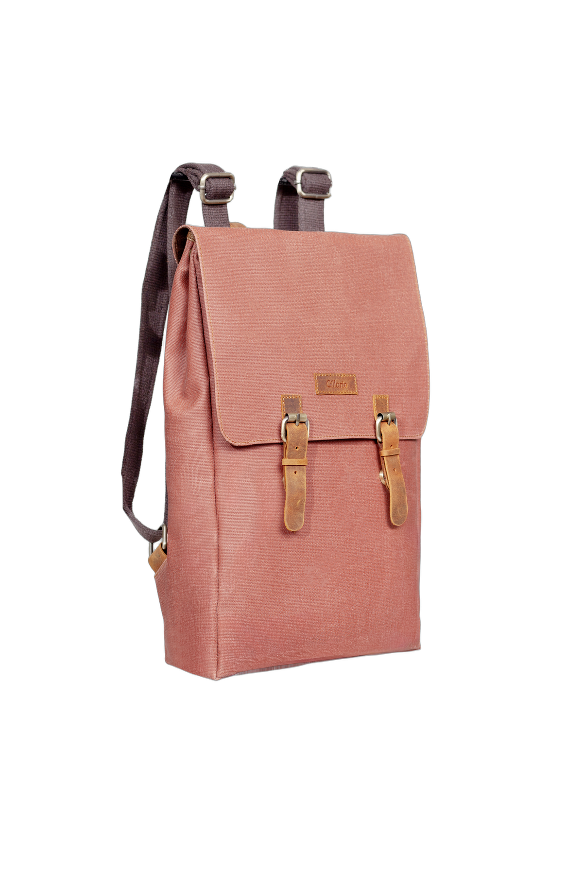 Gillario DESIGN02 15.6 Inch Kiremit Kanvas Laptop Sırt Çantası - Görünüm 2