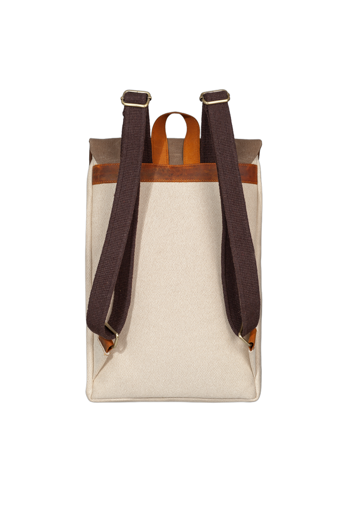 Gillario DESIGN02 15.6 Inch Bej Kanvas (Vizon Kapak) Laptop Sırt Çantası - Görünüm 3