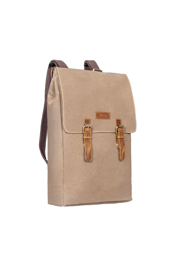 Design 02 15.6 Inch Vizon Kanvas Laptop Sırt Çantası