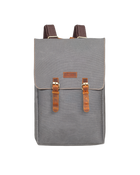 Gillario DESIGN02 15.6 Inch Gri Kanvas Laptop Sırt Çantası - Görünüm 1