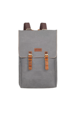 Gillario DESIGN02 15.6 Inch Gri Kanvas Laptop Sırt Çantası - Görünüm 1